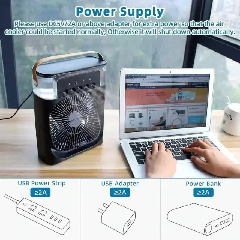 Portable Humidifier Fan!